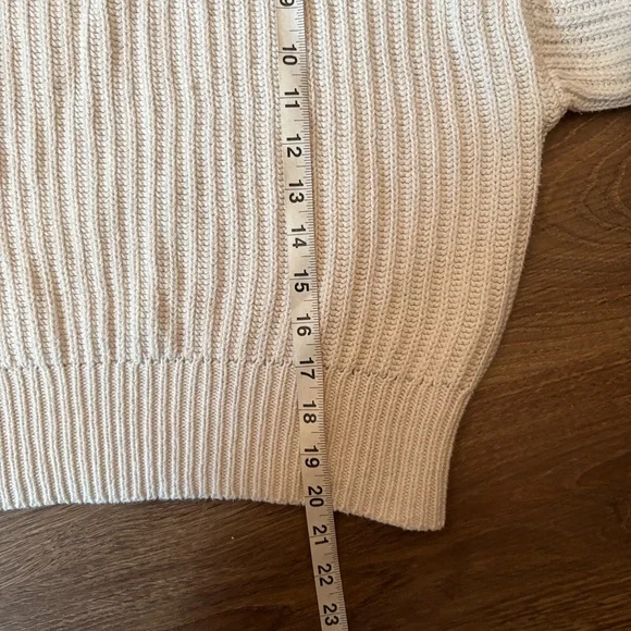 🎉SALE! a new day Cream Crew Neck Sweater - Picture 6 of 10